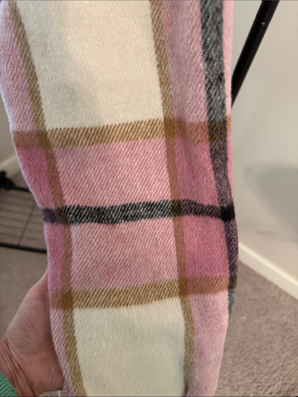 Pink Plaid Button-Up Shacket - Picture 4 of 8